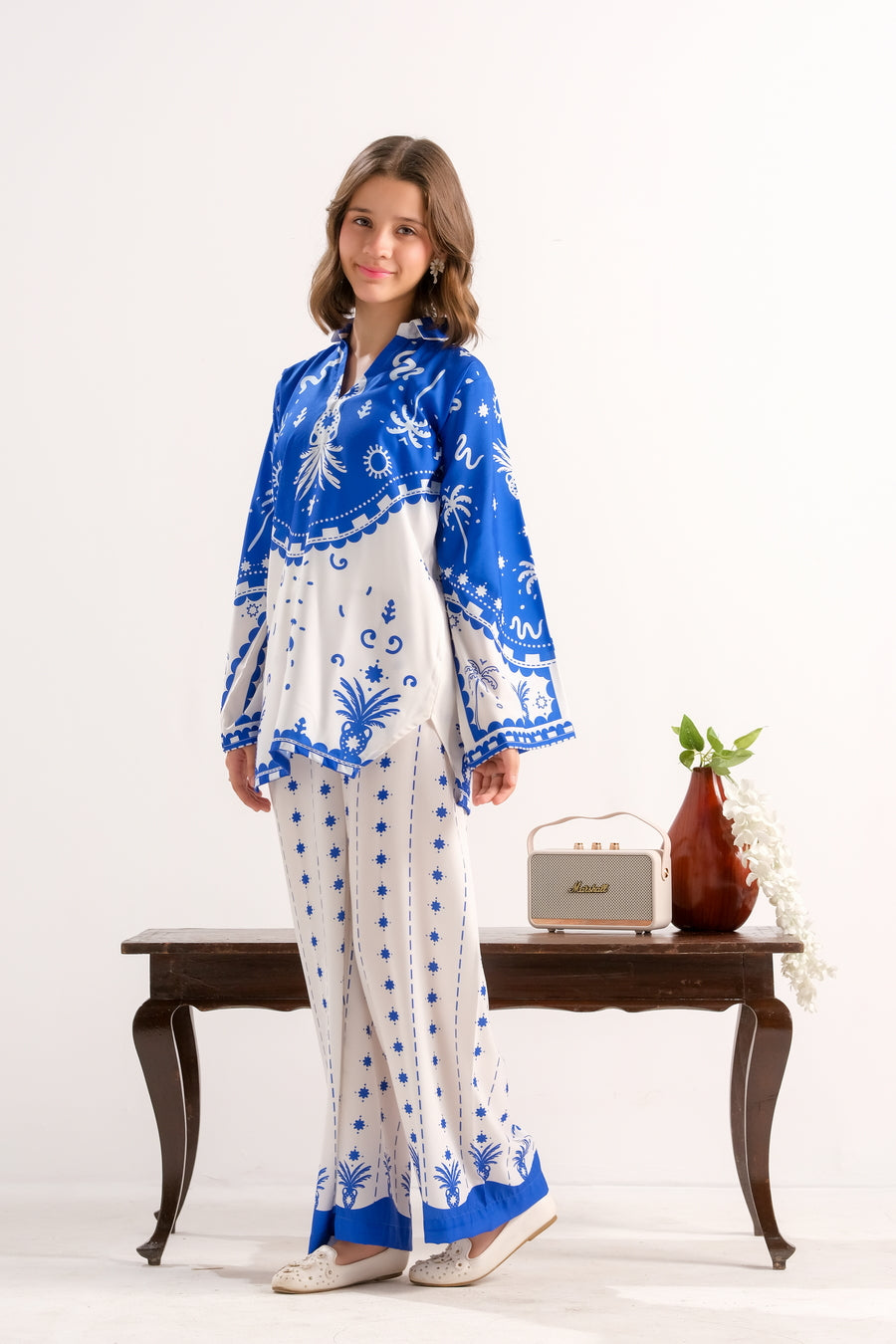 Azure Palm Charm - 2pcs