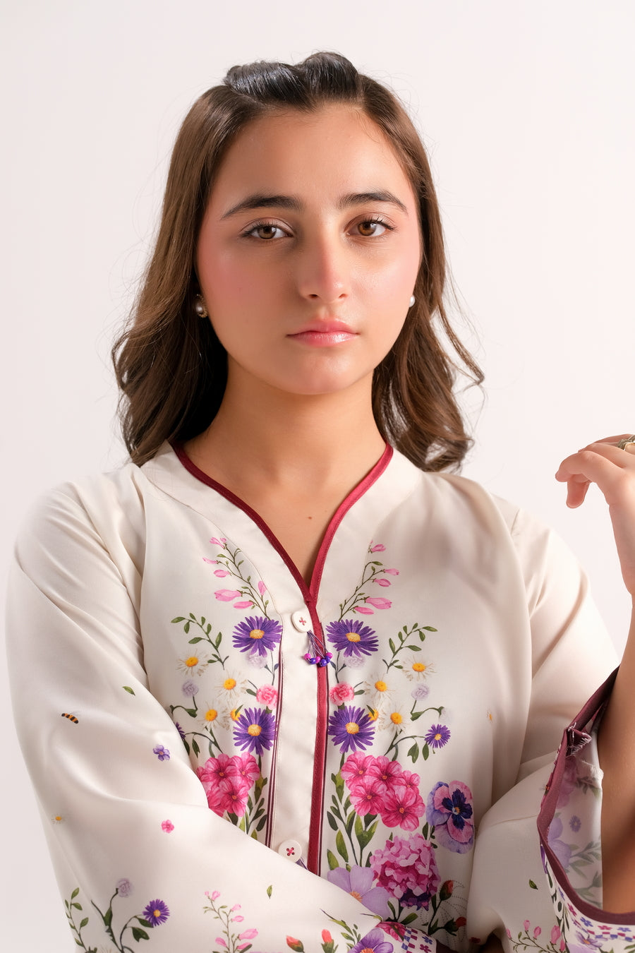 Floral Frost White - 2pcs