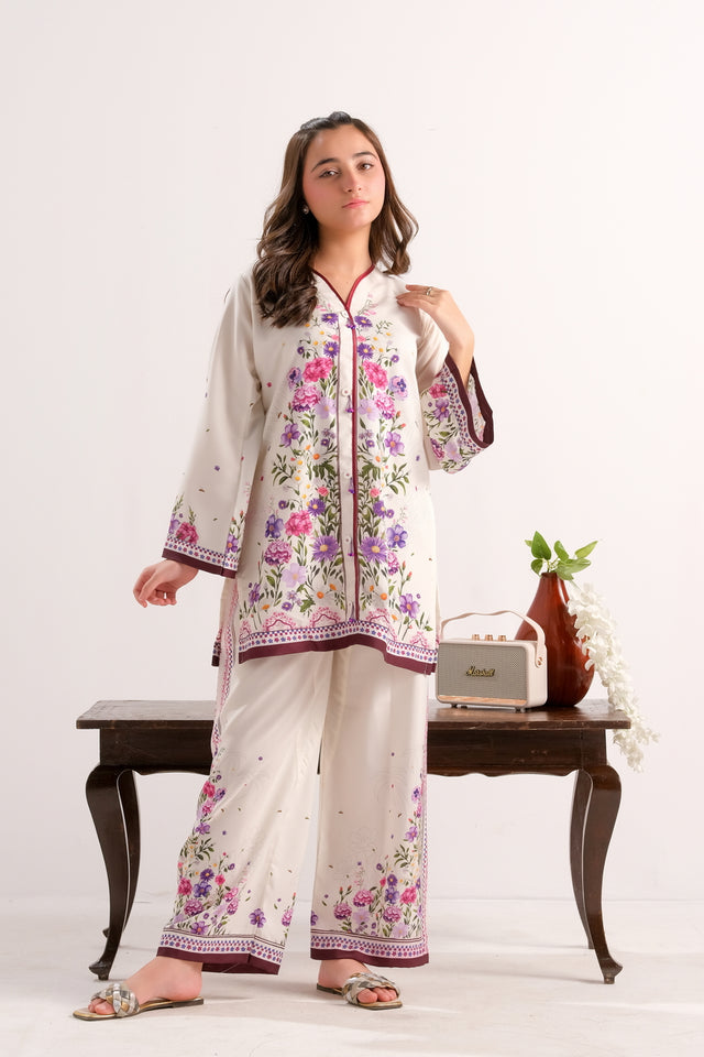 Floral Frost White - 2pcs