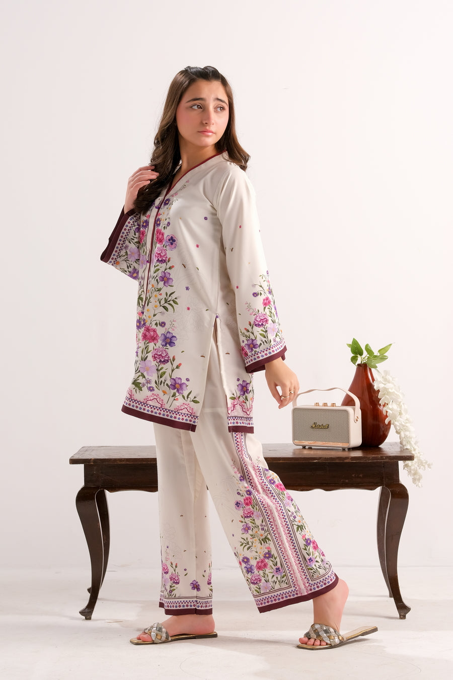 Floral Frost White - 2pcs