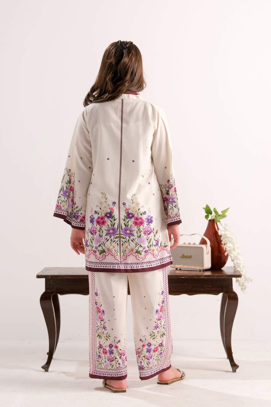 Floral Frost White - 2pcs