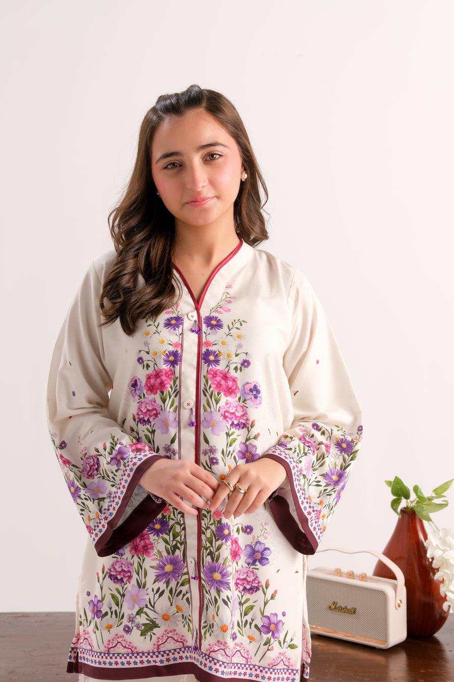 Floral Frost White - 2pcs