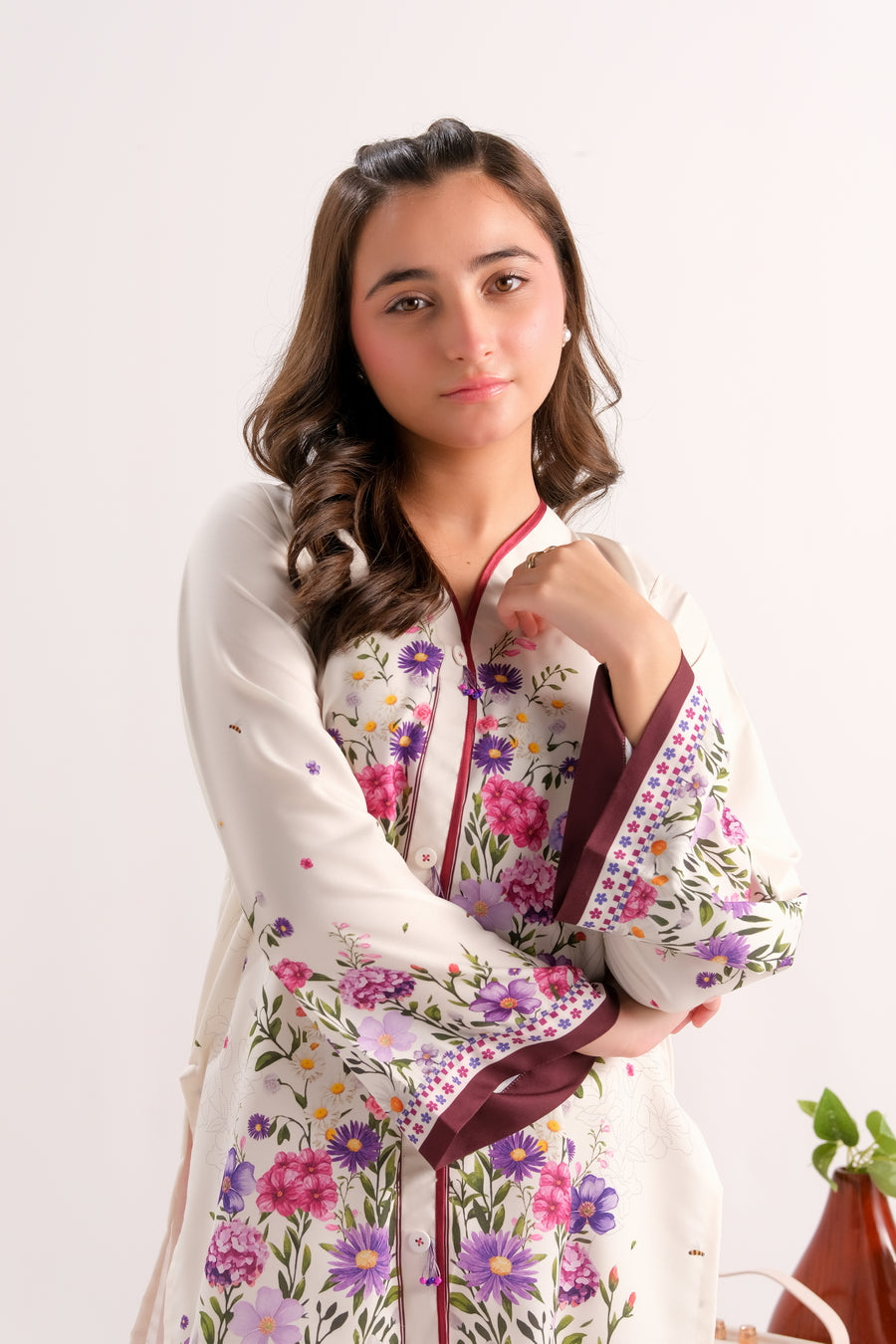 Floral Frost White - 2pcs