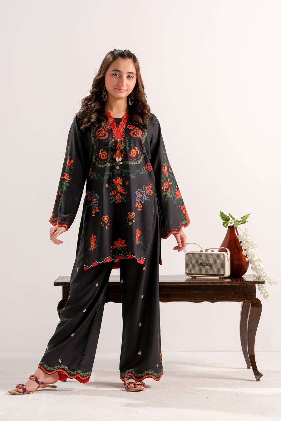 Crimson Garden Bloom - 2pcs