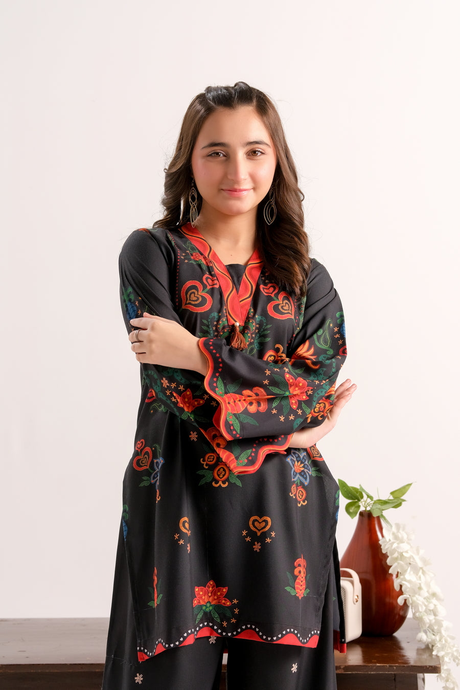 Crimson Garden Bloom - 2pcs