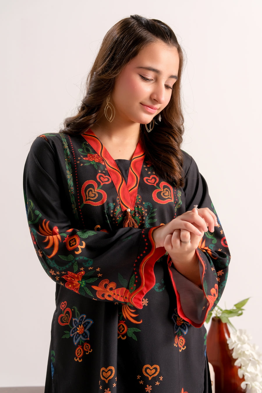 Crimson Garden Bloom - 2pcs