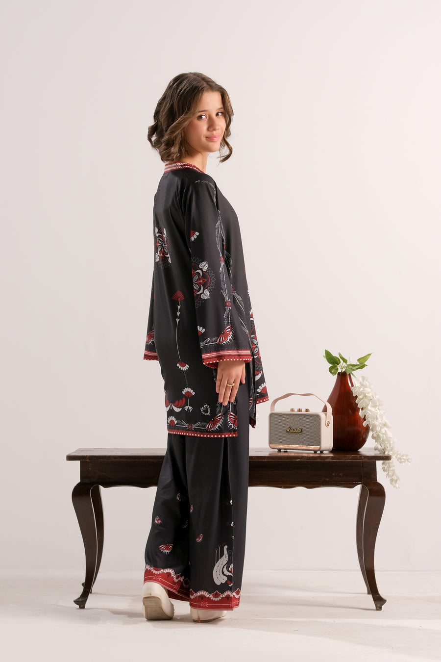 Ruby Vine Charm - 2pcs