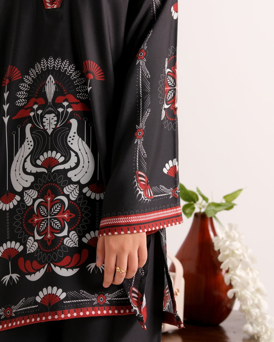 Ruby Vine Charm - 2pcs