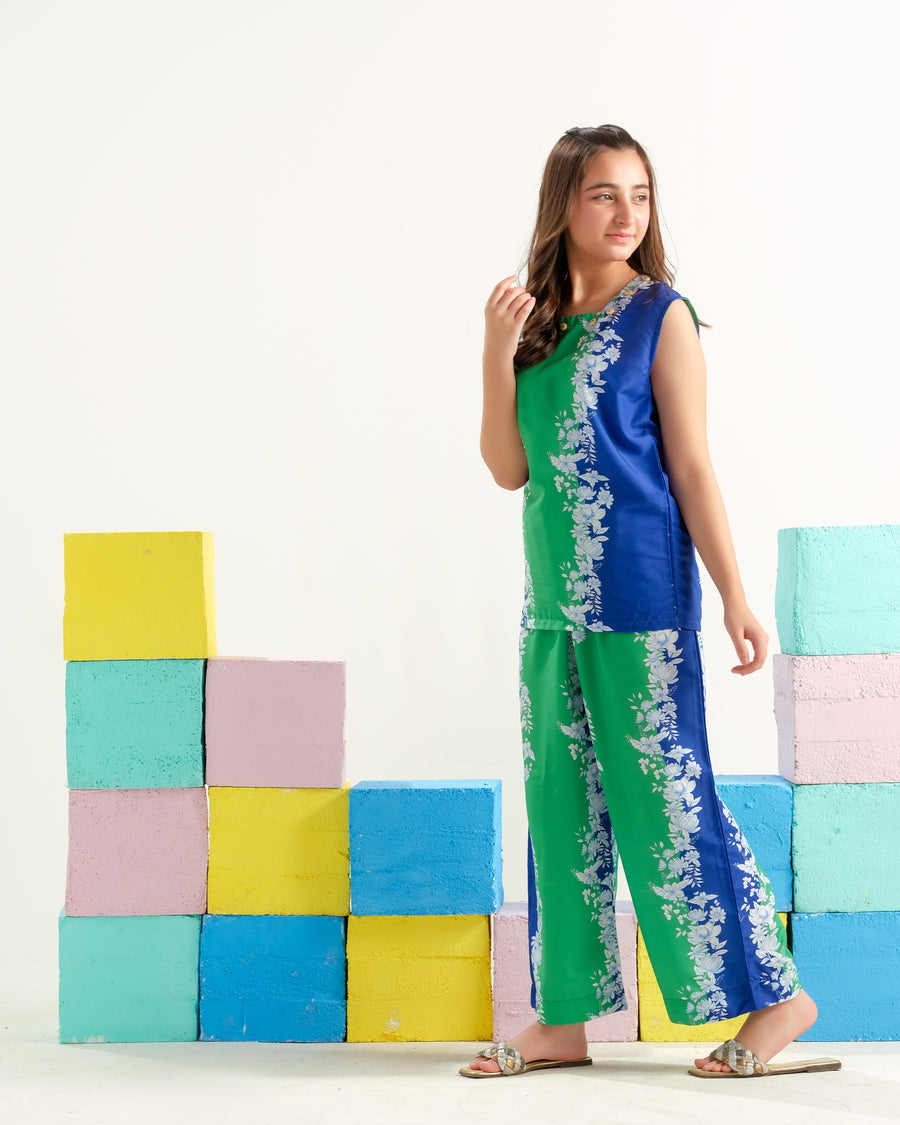 Mint Mosaic Muse - 2pcs