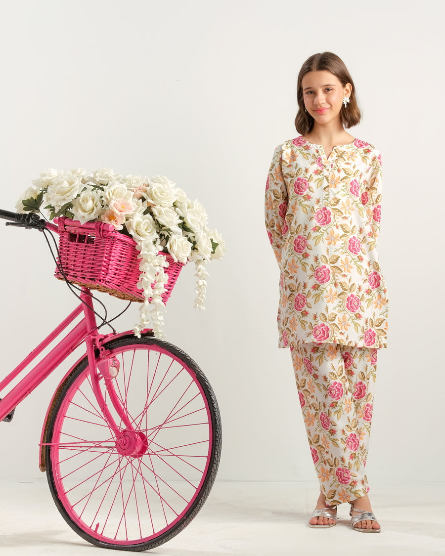 Pastel Bloom Parade - 2pcs