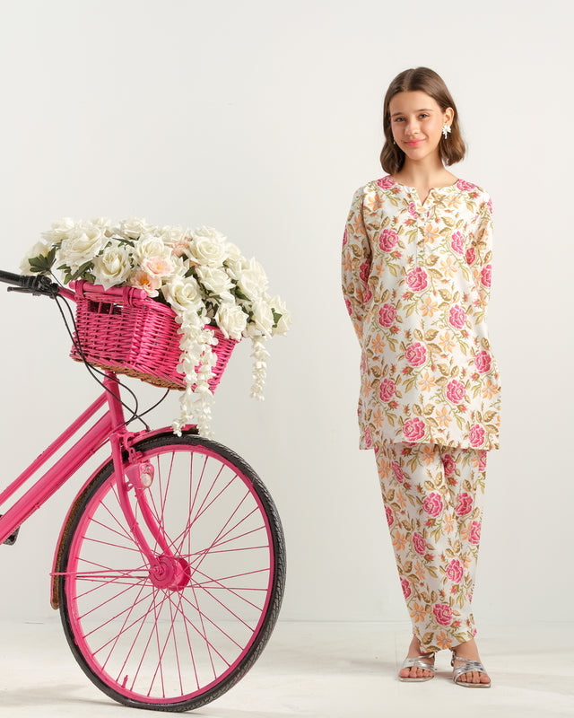 Pastel Bloom Parade - 2pcs