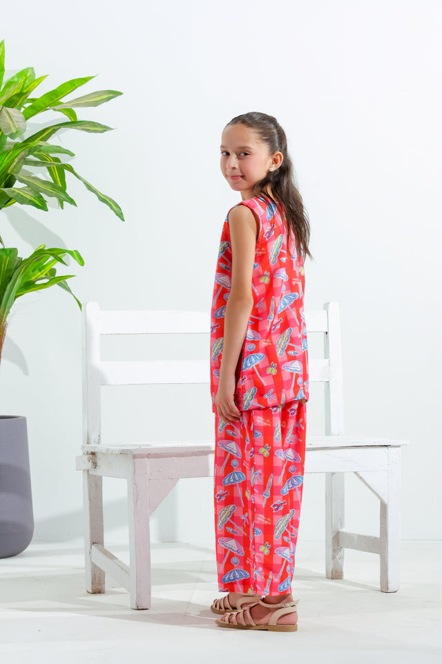 Crimson Bloom - 2pcs