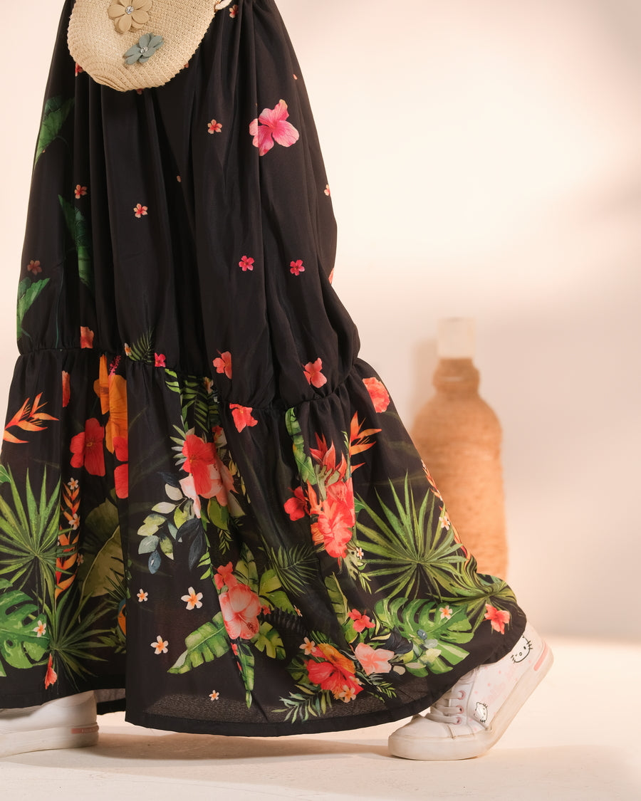 Botanic - 1pc - Poly Cambric - tunics-kids - Sprinkles Pakistan