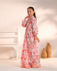 Voyage Emblem - 1pc - Poly Cambric - tunics-kids - Sprinkles Pakistan