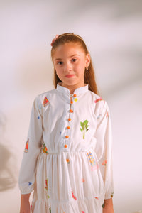 Playhouse Checks - 1pc - Poly Cambric - tunics-kids - Sprinkles Pakistan