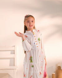 Playhouse Checks - 1pc - Poly Cambric - tunics-kids - Sprinkles Pakistan