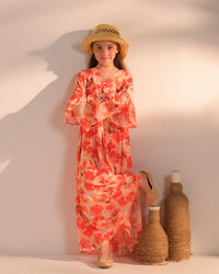 Amber Meadow - 1pc - Chiffon - tunics-kids - Sprinkles Pakistan