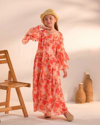 Amber Meadow - 1pc - Chiffon - tunics-kids - Sprinkles Pakistan