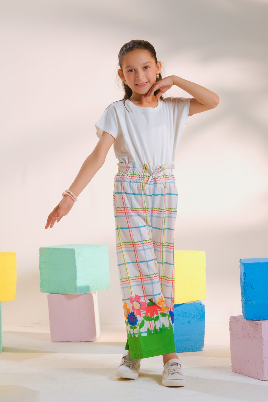 Garden Grid - Trouser