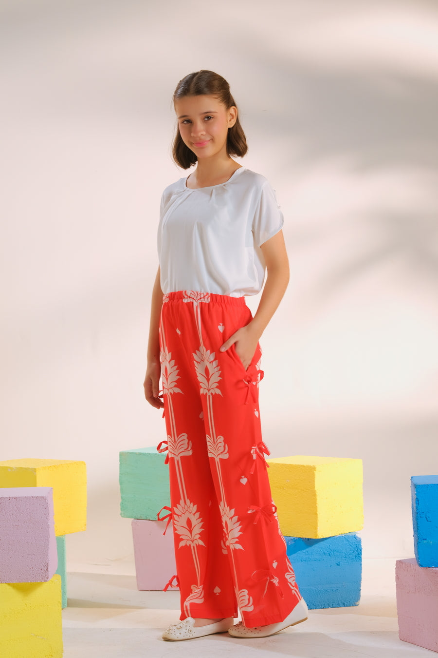 Ruby Vines - Trouser - Lawn - bottoms, pants - Sprinkles Pakistan
