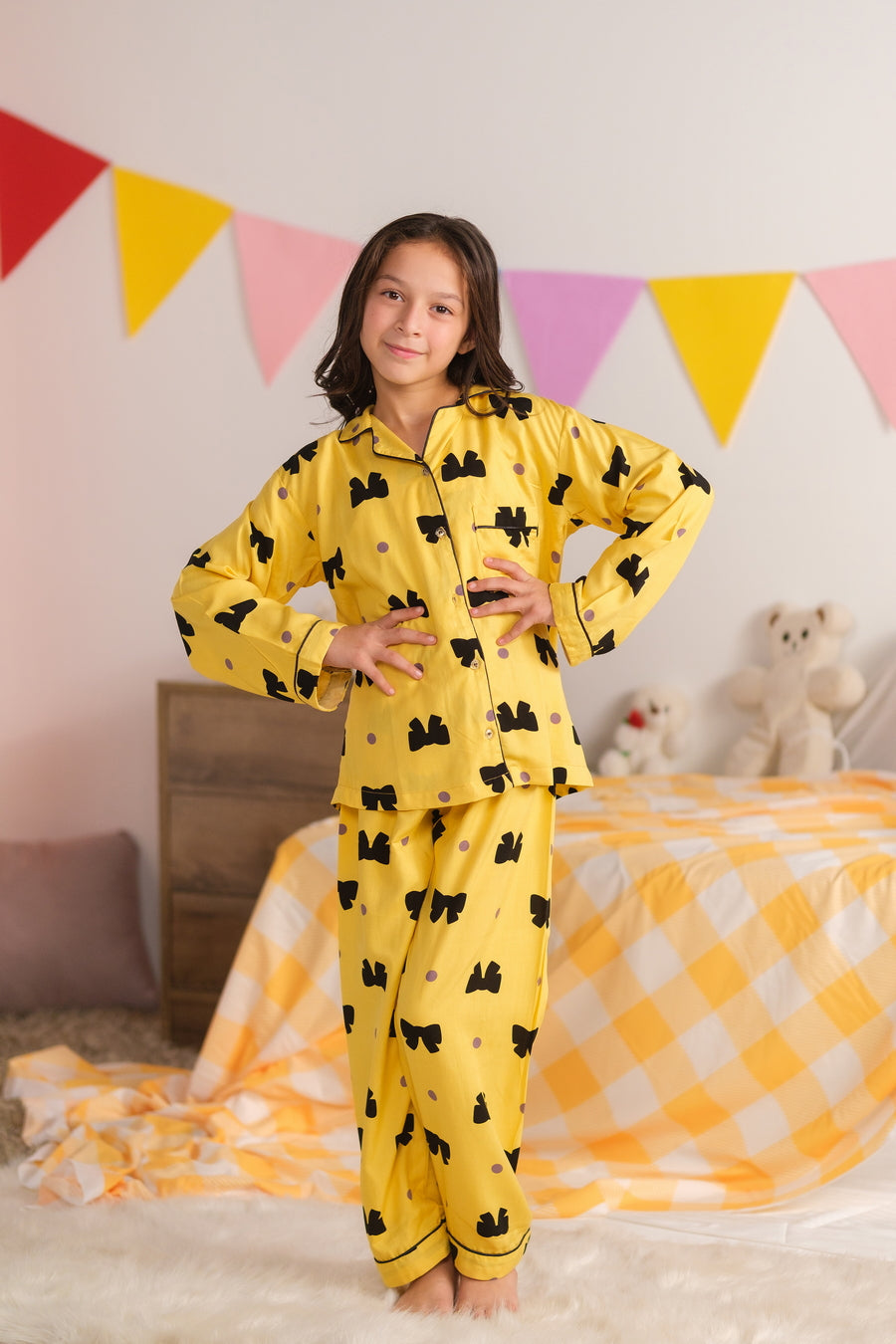 Charming Night Wrap - Night Suit - 2pcs