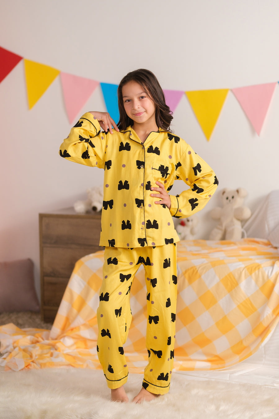 Charming Night Wrap - Night Suit - 2pcs