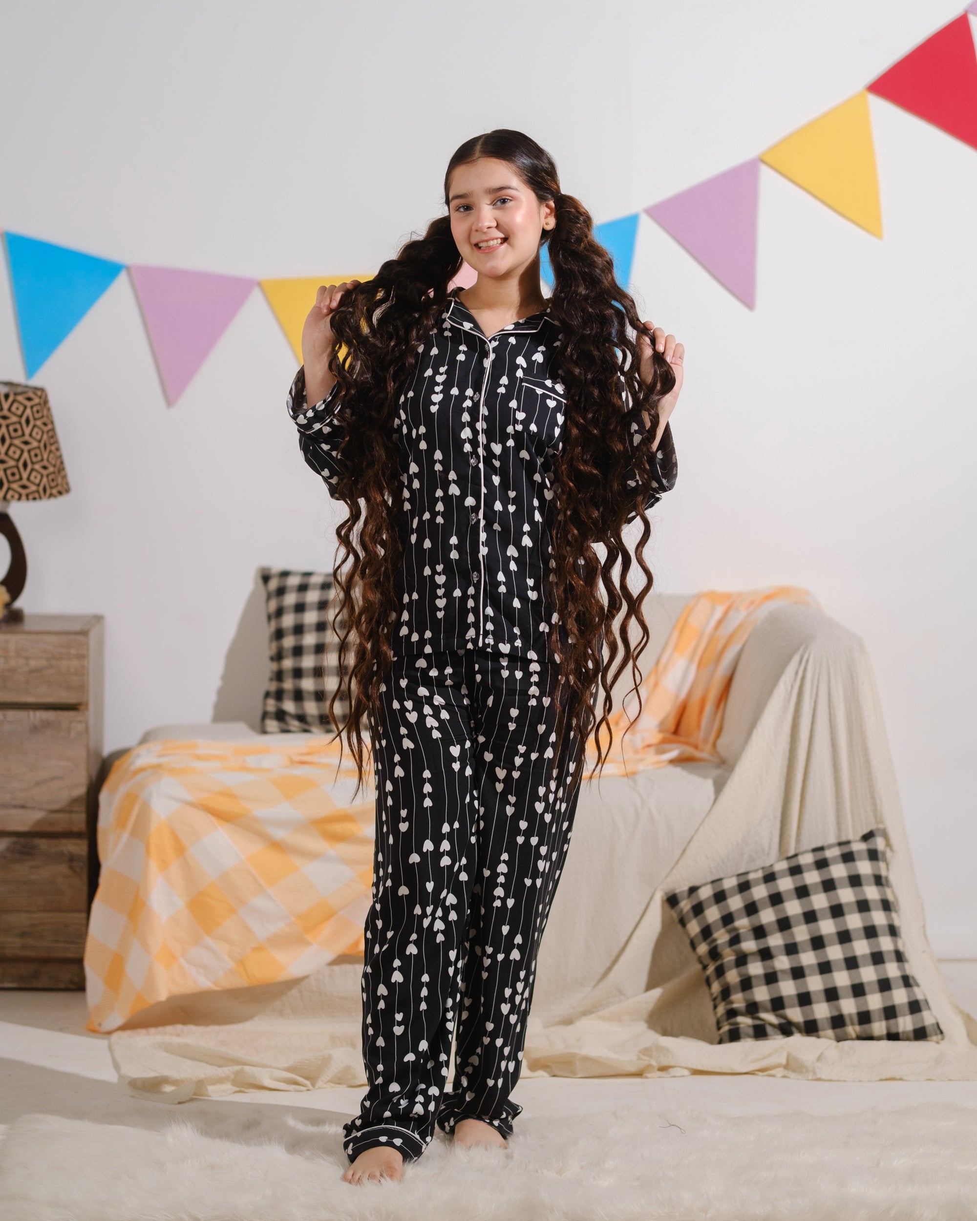 Evergreen Breeze - Night Suit - 2pcs