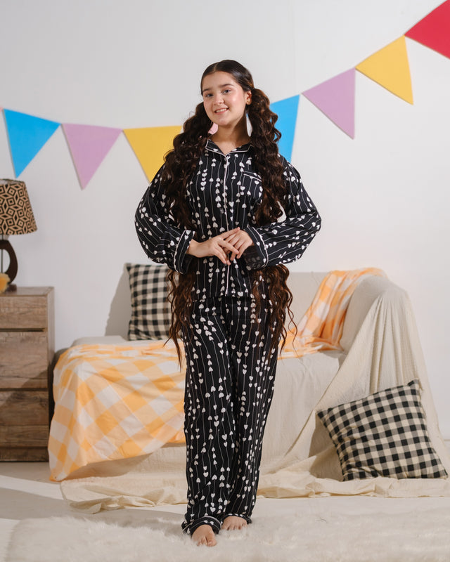 Evergreen Breeze - Night Suit - 2pcs
