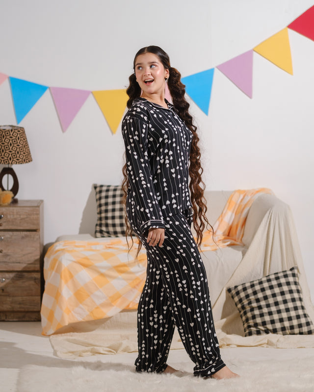 Evergreen Breeze - Night Suit - 2pcs