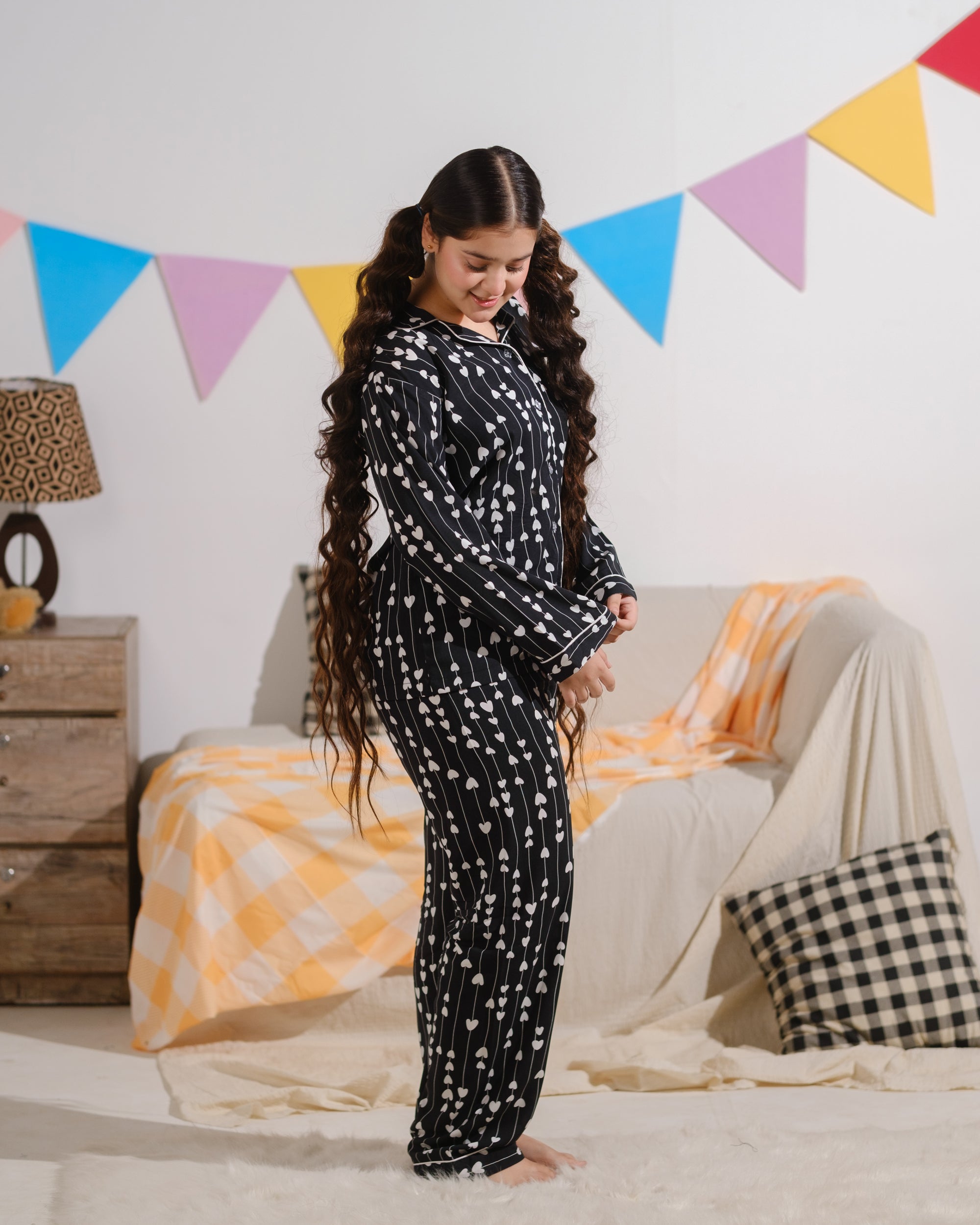 Evergreen Breeze - Night Suit - 2pcs