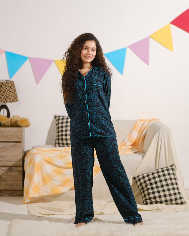 Flannel Soft - Night Suit - 2pcs
