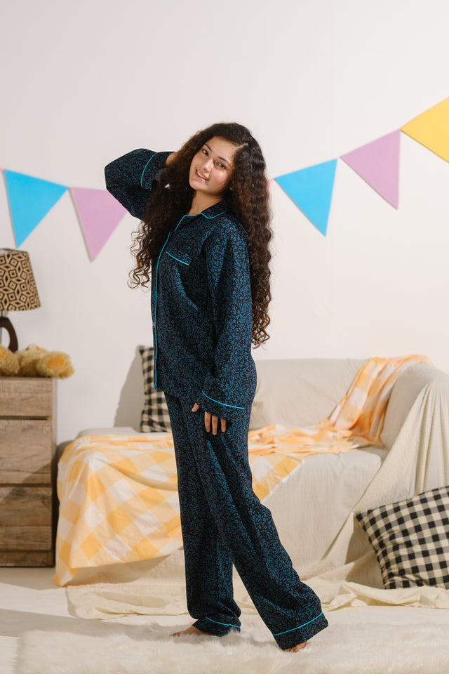 Flannel Soft - Night Suit - 2pcs