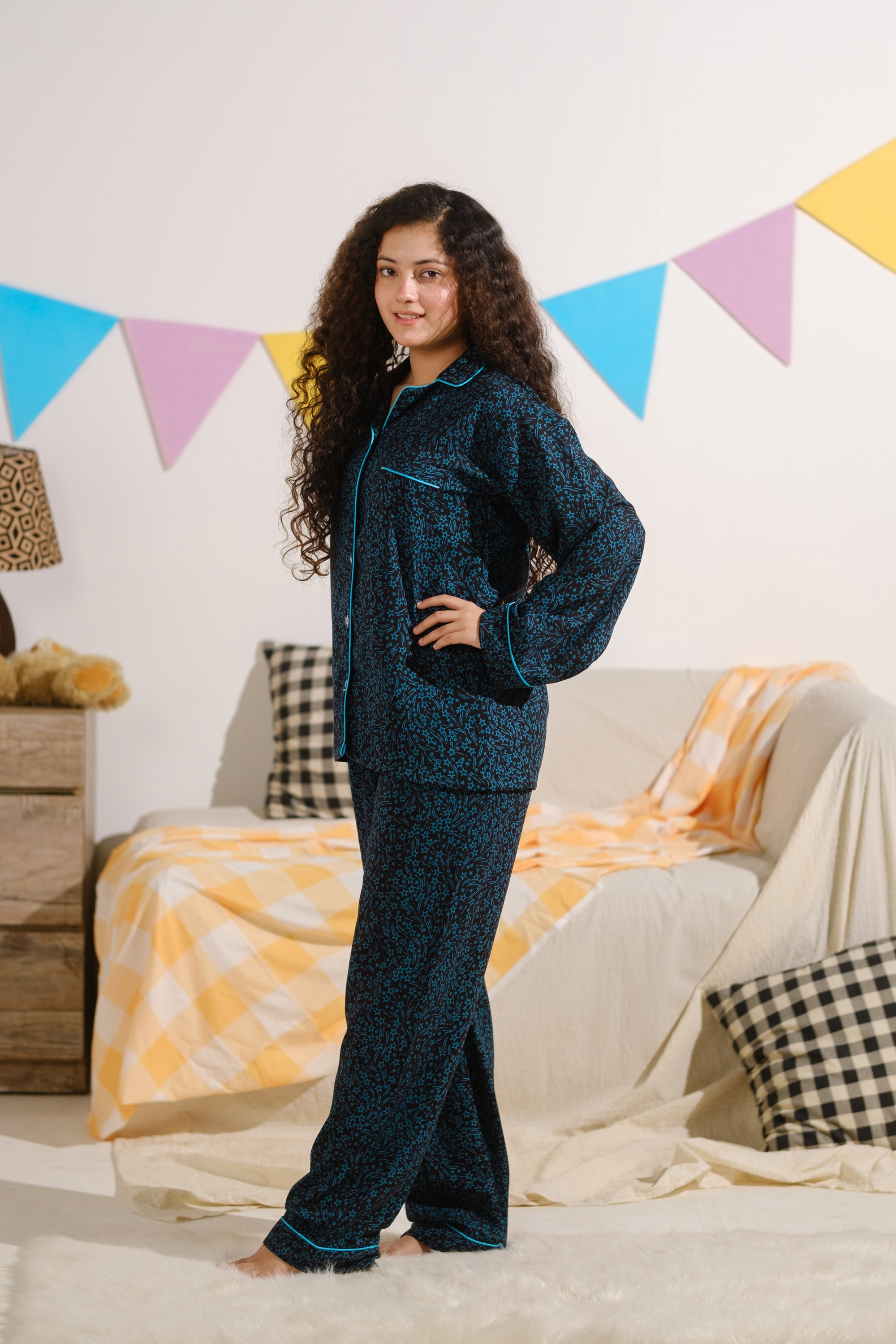 Flannel Soft - Night Suit - 2pcs