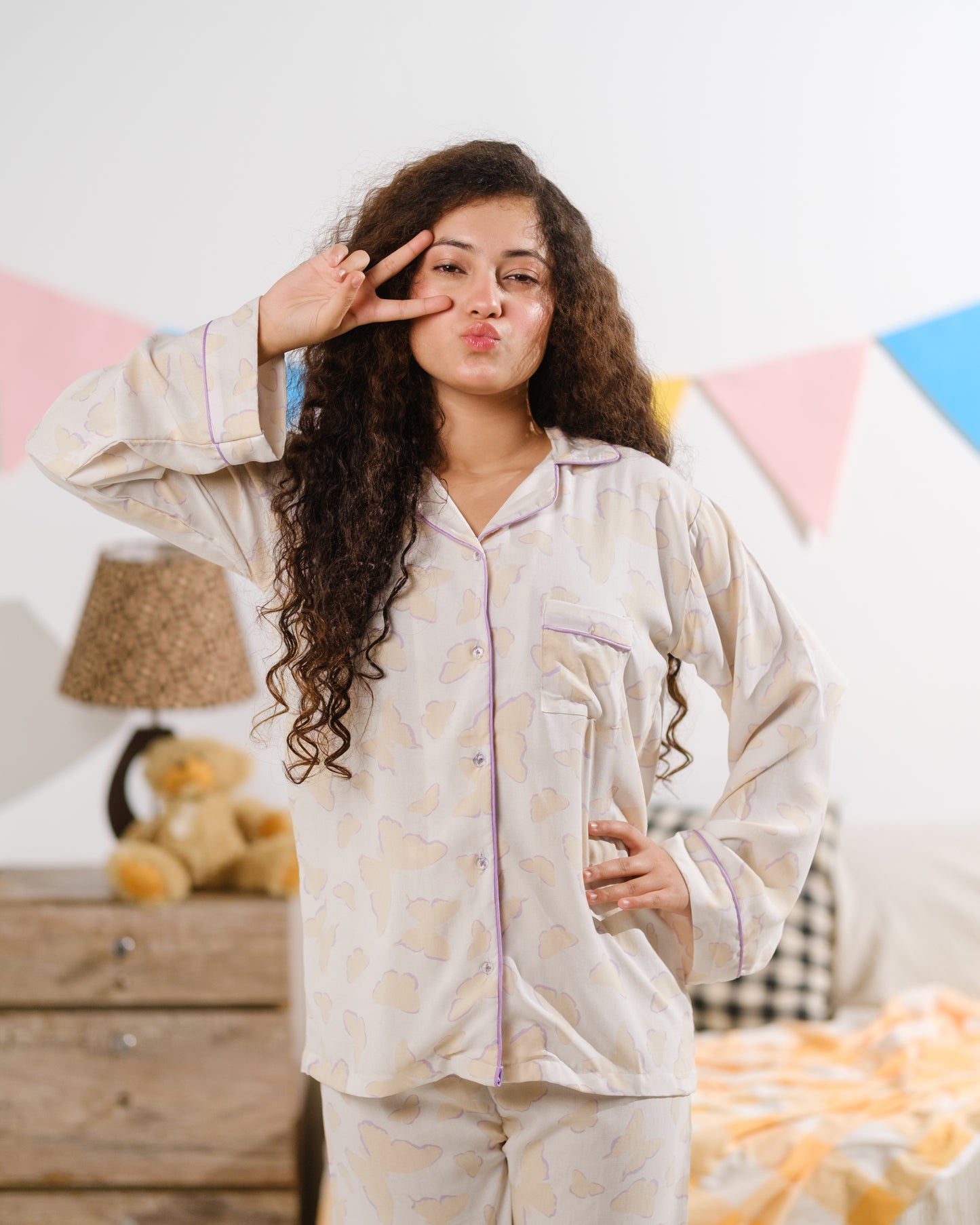 River Breeze - Night Suit - 2pcs