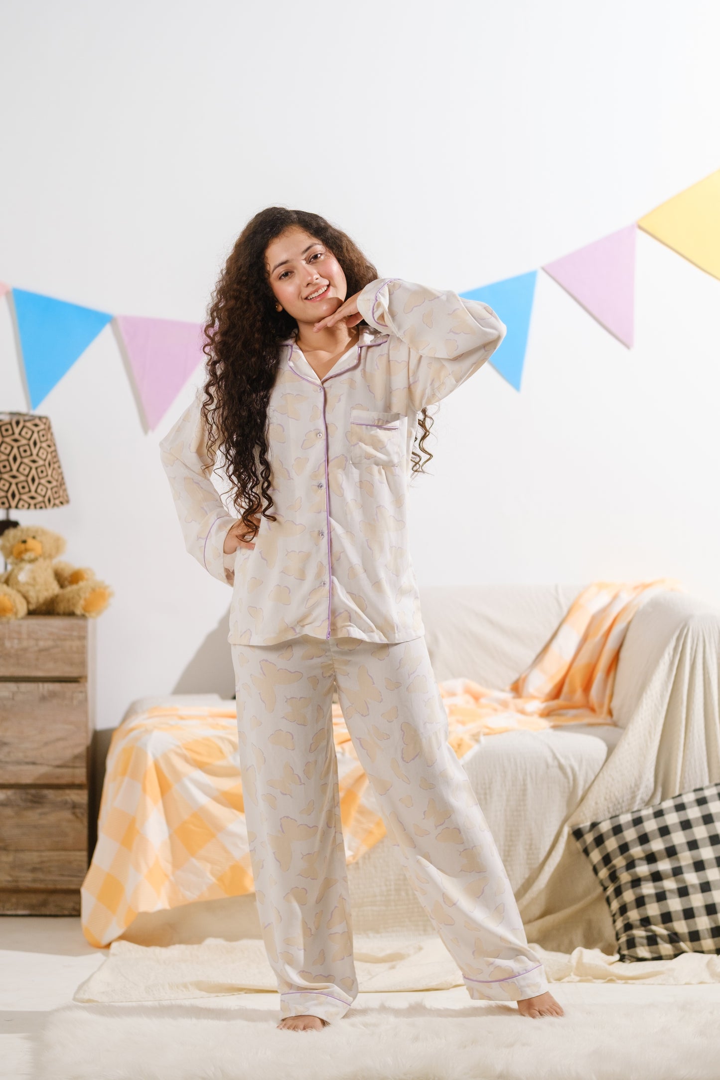 River Breeze - Night Suit - 2pcs