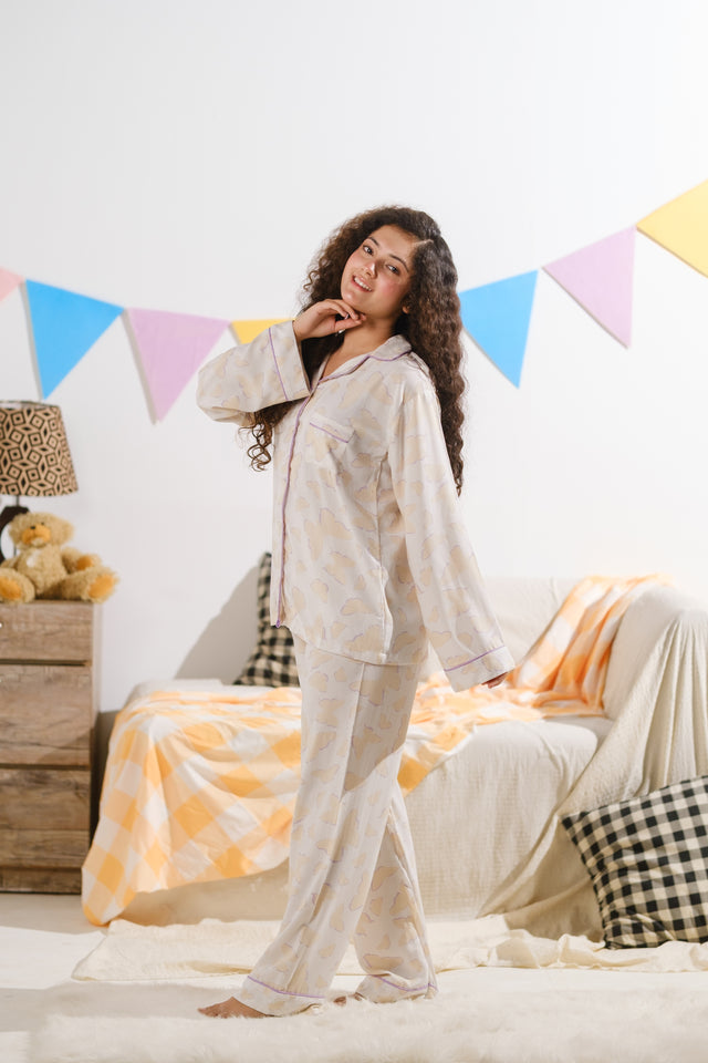 River Breeze - Night Suit - 2pcs