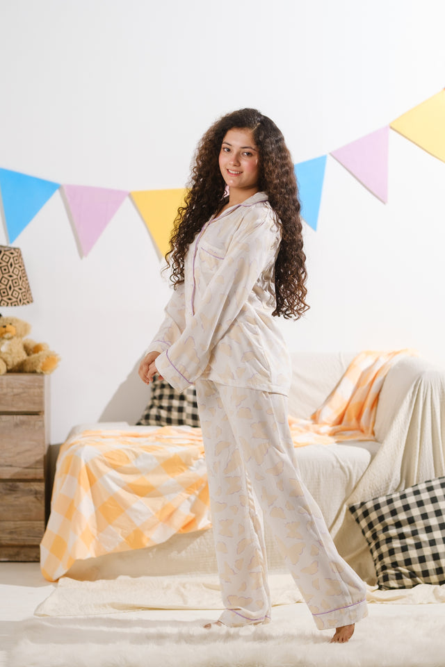 River Breeze - Night Suit - 2pcs