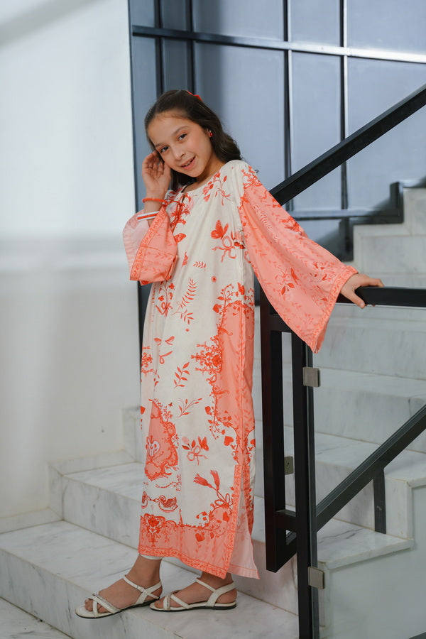 Butterfly Bloom - 1pc - Dull Crepe - Sprinkles Pakistan