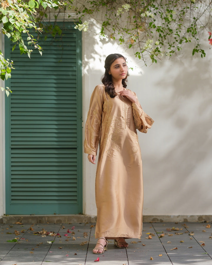 Sandstone Bloom - 1pc - Embroidered