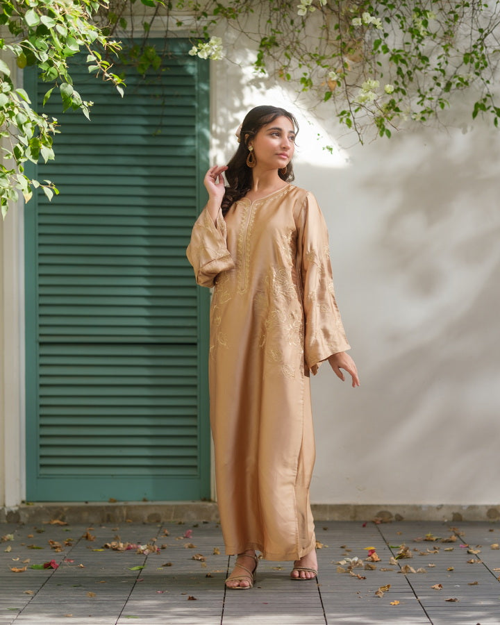 Sandstone Bloom - 1pc - Embroidered