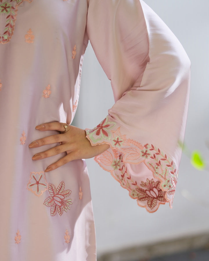 Faye Boxy Vine - 1pc - Embroidered - Charmeuse Silk - Festive - Sprinkles Pakistan