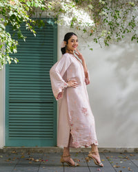 Faye Boxy Vine - 1pc - Embroidered - Charmeuse Silk - Festive - Sprinkles Pakistan