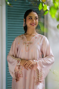 Faye Boxy Vine - 1pc - Embroidered - Charmeuse Silk - Festive - Sprinkles Pakistan