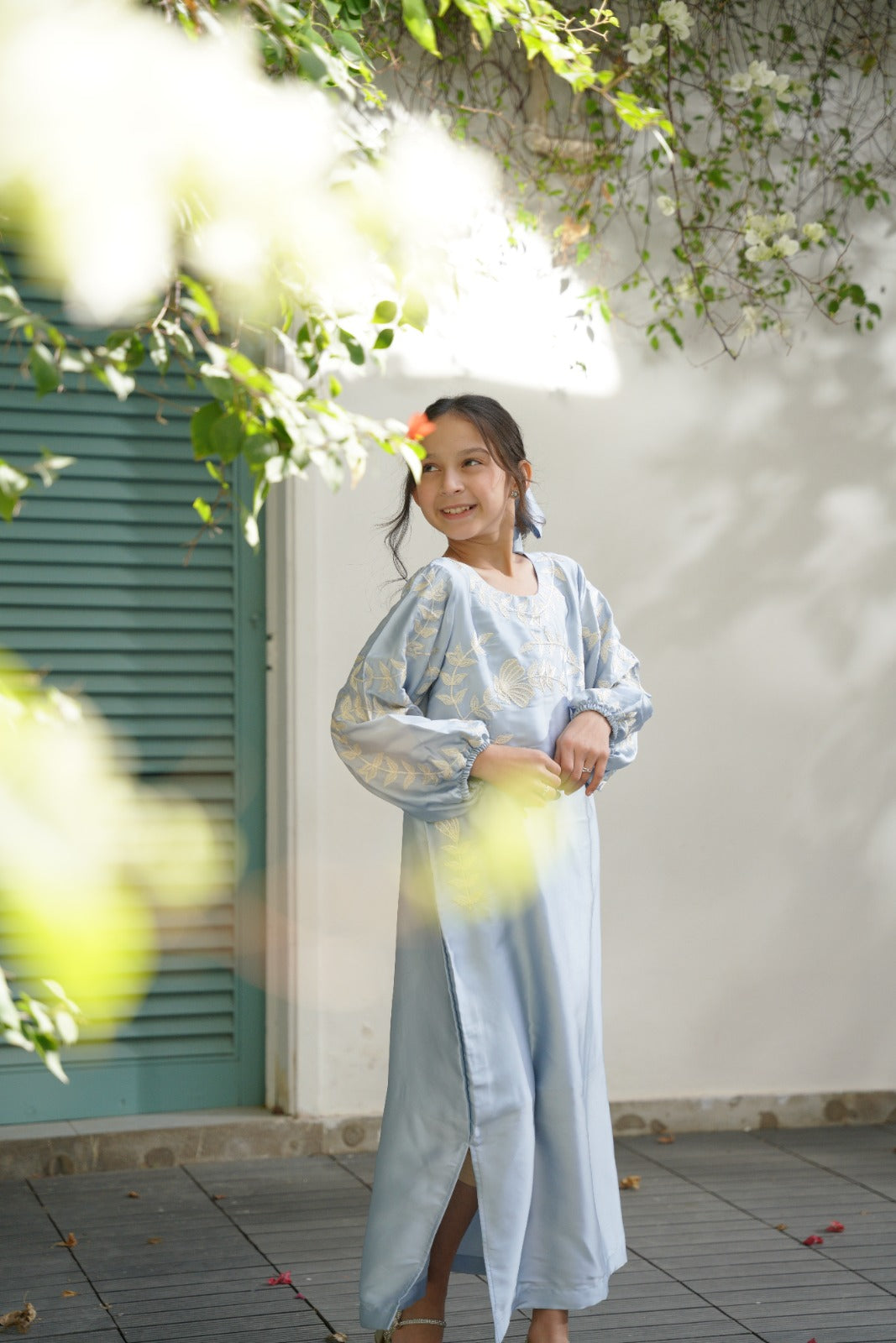 Amara Faux - 1pc - Embroidered