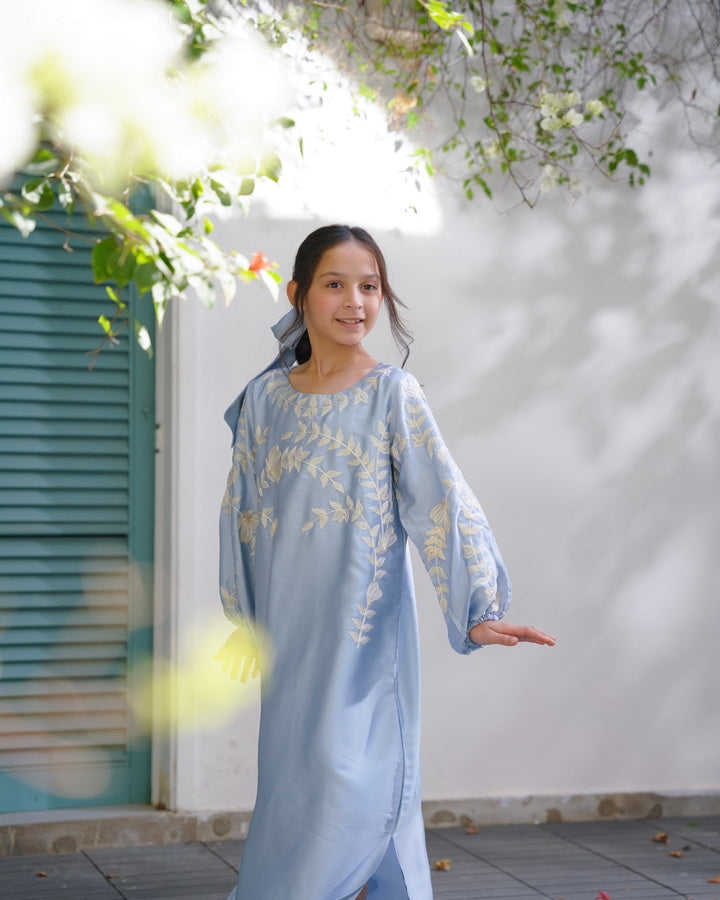 Amara Faux - 1pc - Embroidered - Charmeuse Silk - Festive - Sprinkles Pakistan