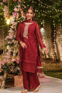 Mehr-un-Nisa - 3pcs - Sequence Embroidered Chiffon - Festive - Sprinkles Pakistan