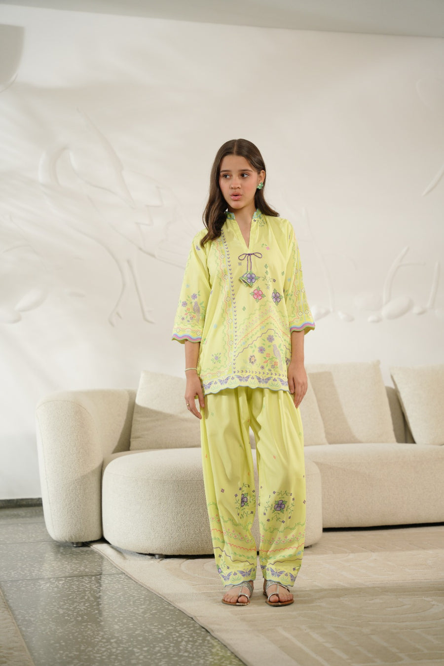 Sunbird Bloom - 2pcs - Co-ord Set