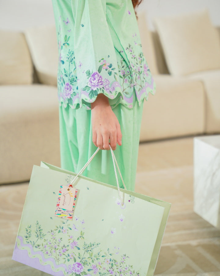 Verdant Charm - 2pcs - Co-ord Set