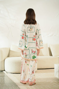 Fresco Canvas - 2pcs - Co-ord Set - Poly Cambric - 2pcs-ready-to-wear - Sprinkles Pakistan