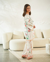 Fresco Canvas - 2pcs - Co-ord Set - Poly Cambric - 2pcs-ready-to-wear - Sprinkles Pakistan